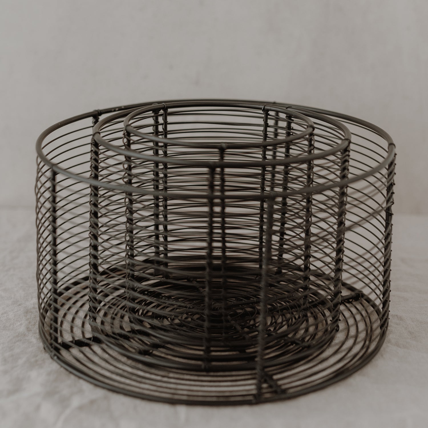 Panier de rangement fil rond 19cm - Eulenschnitt