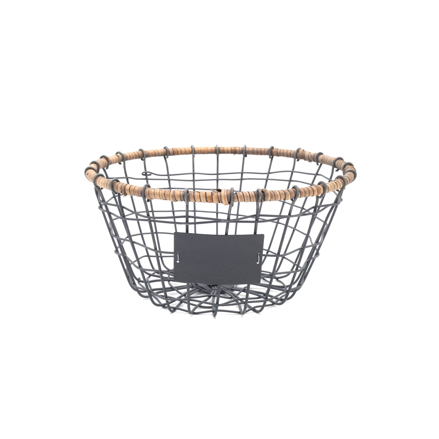 Aufbewahrungskorb Draht rund 20cm - Eulenschnitt