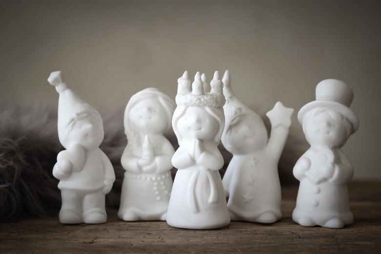 Deko Figuren "Lucia" 5er Set - Majas Cottage