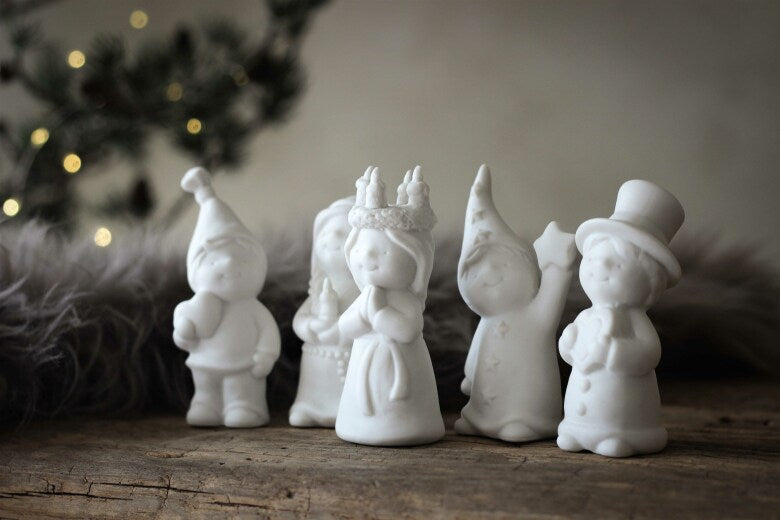 Deko Figuren "Lucia" 5er Set - Majas Cottage