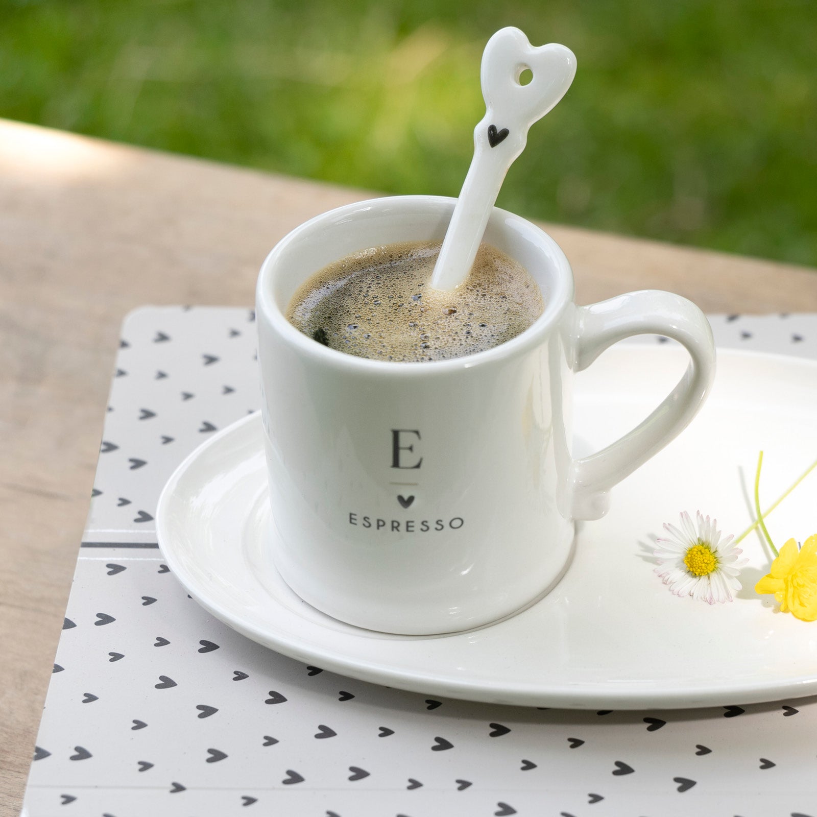 Espressotasse "Espresso" schwarz - Bastion Collections