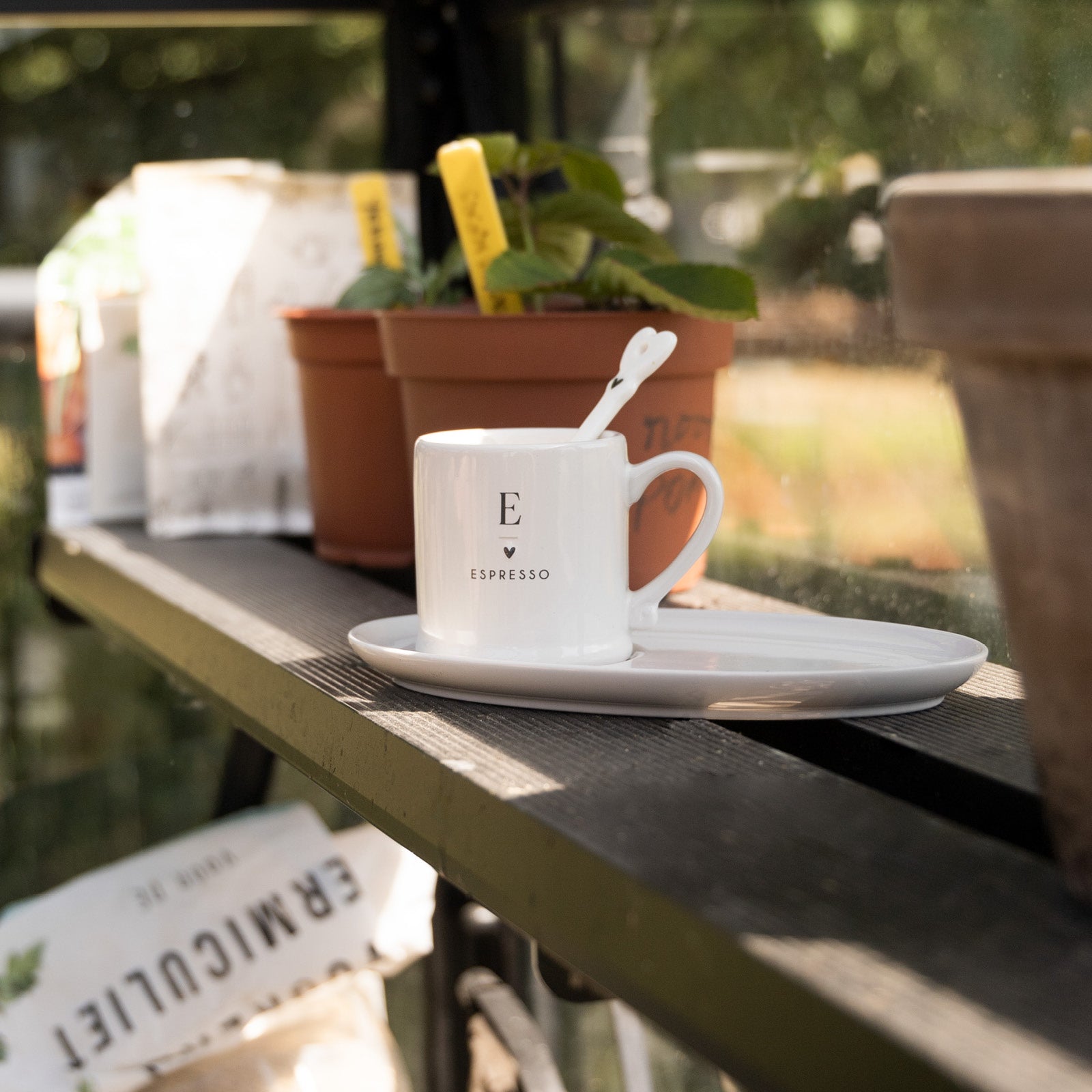 Espressotasse "Espresso" schwarz - Bastion Collections