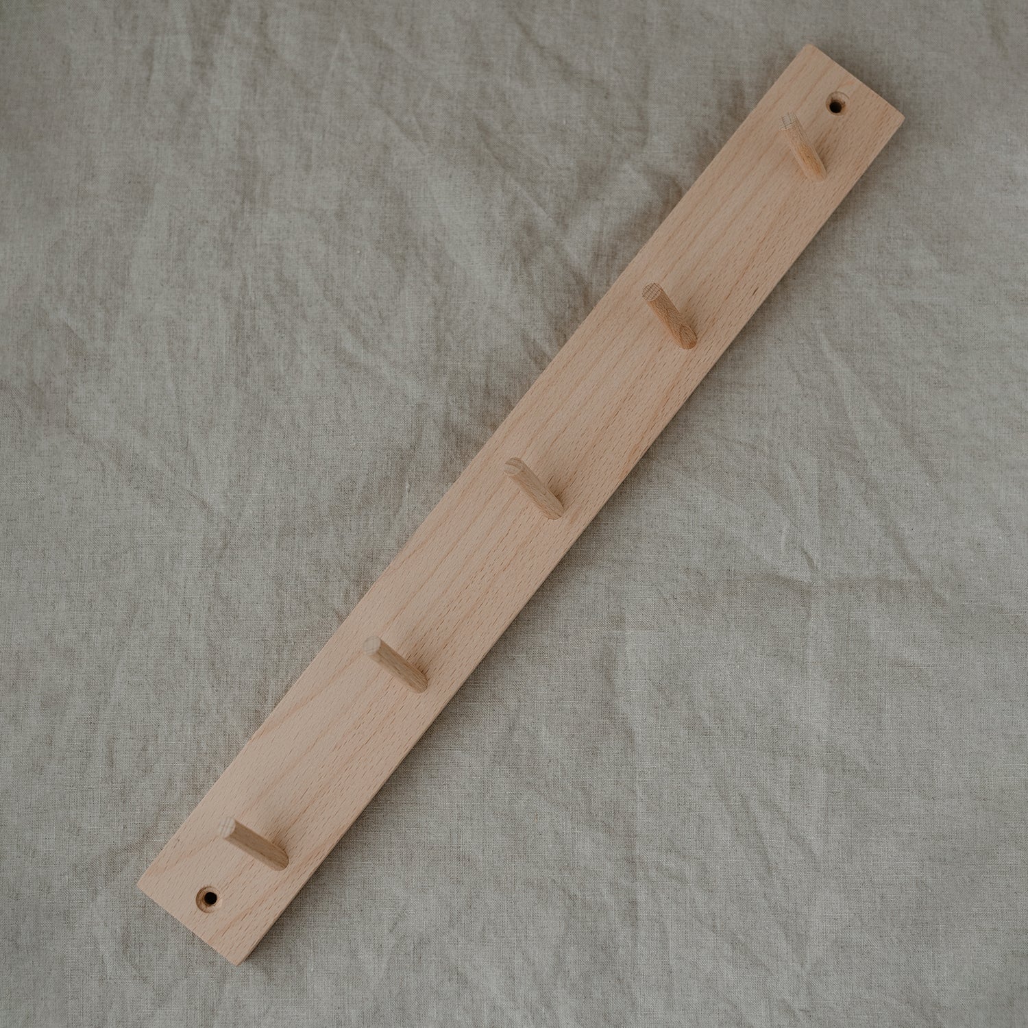 Hakenleiste mit Kartenhalter 42cm - Eulenschnitt