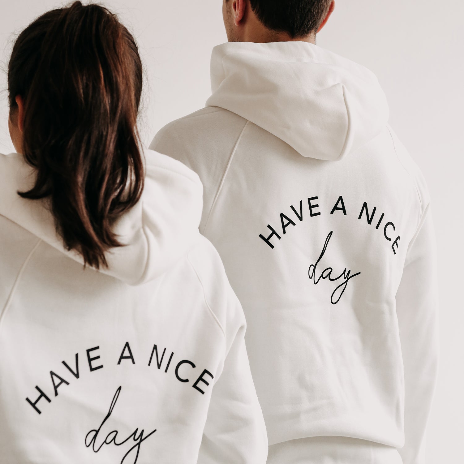 Hoodie "Have a nice Day" M – Limited Edition - Eulenschnitt
