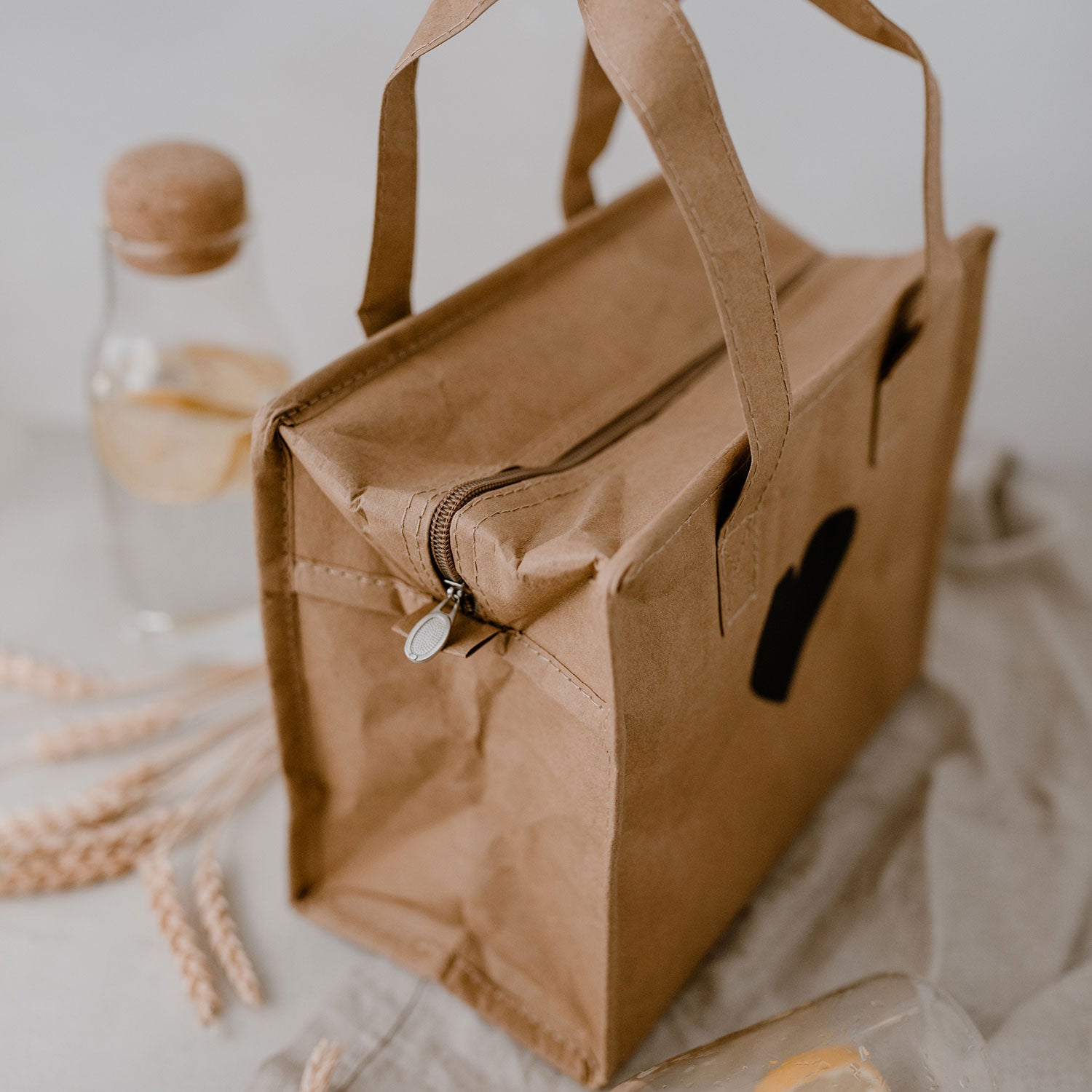 Kühltasche Herz - Eulenschnitt