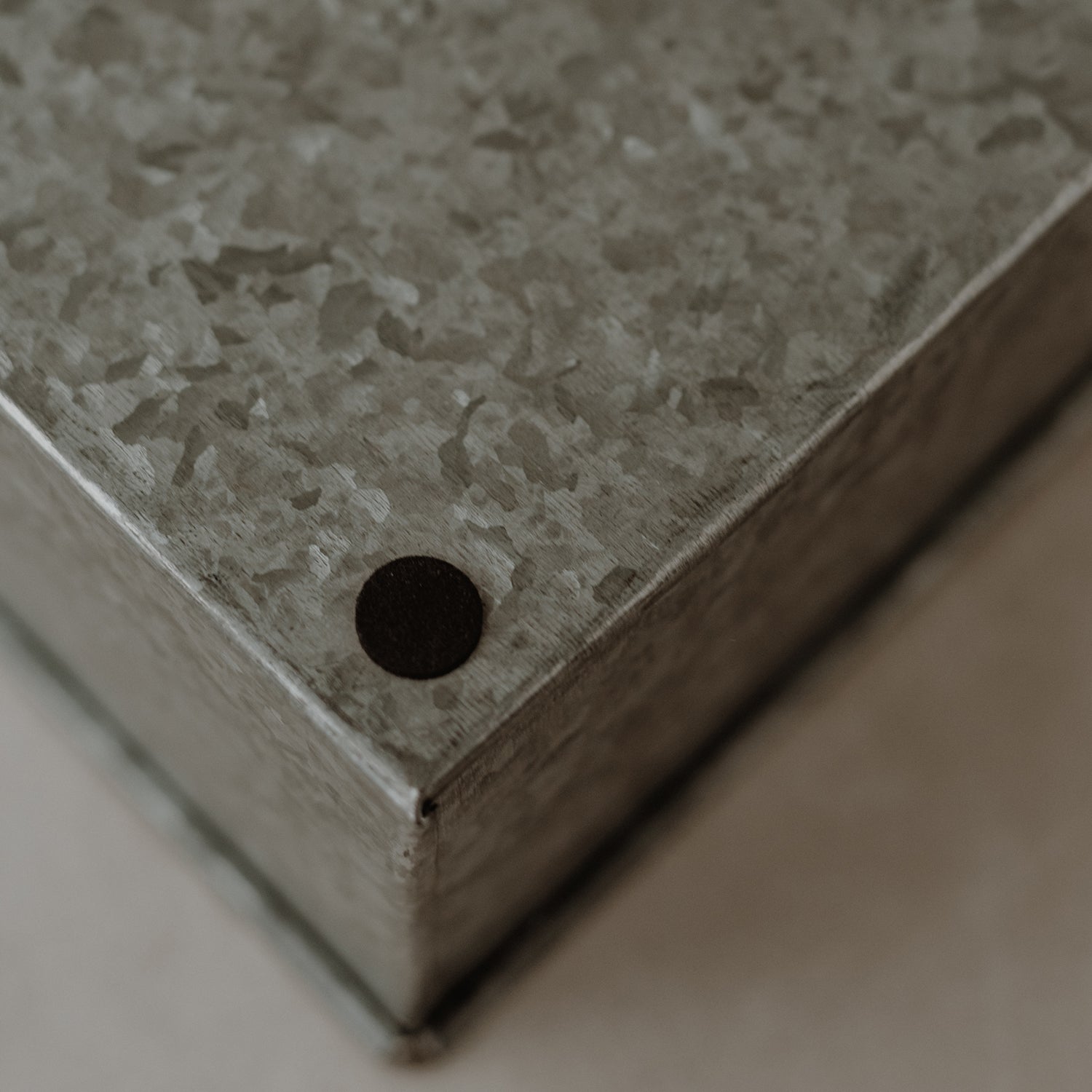 Metallbox 35x25cm - Eulenschnitt