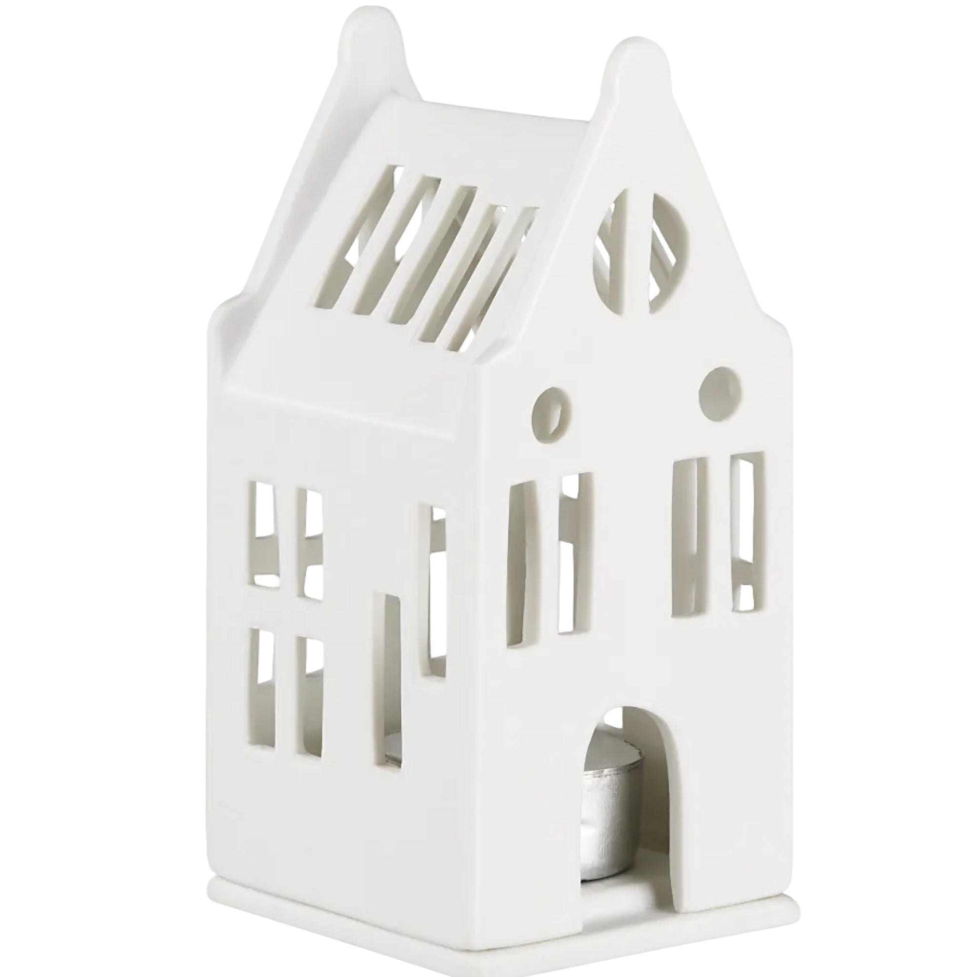 Mini Lichthaus Herrenhaus – handgefertigt - Räder
