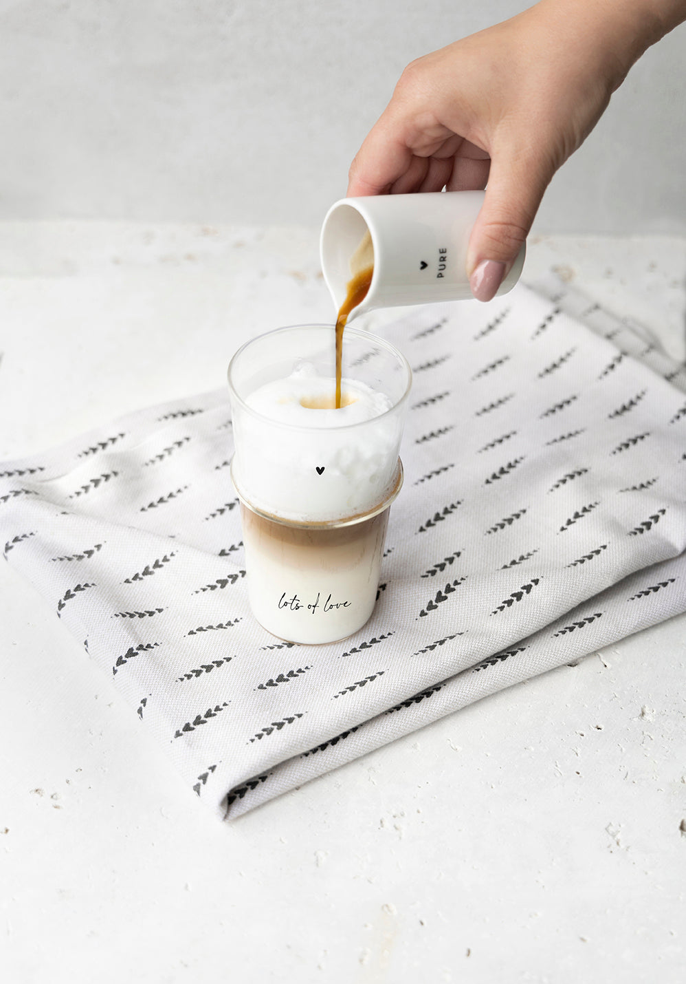 Mini–Milchkännchen "pure" beige - Bastion Collections