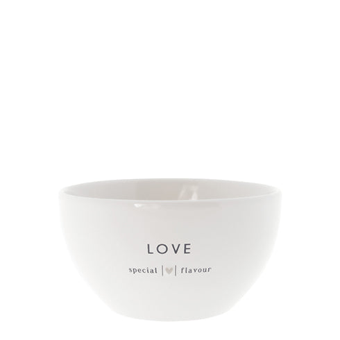 Müeslischale "Love Special Flavour" schwarz - Bastion Collections