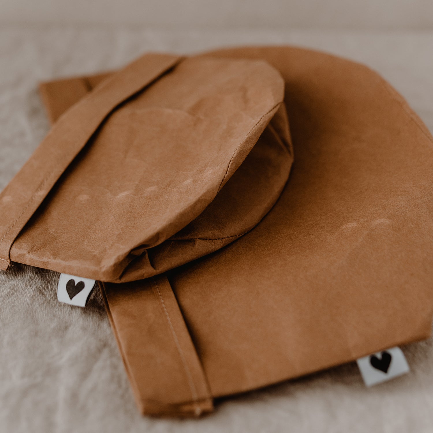 Paper bag blank set of 2 brown - Eulenschnitt