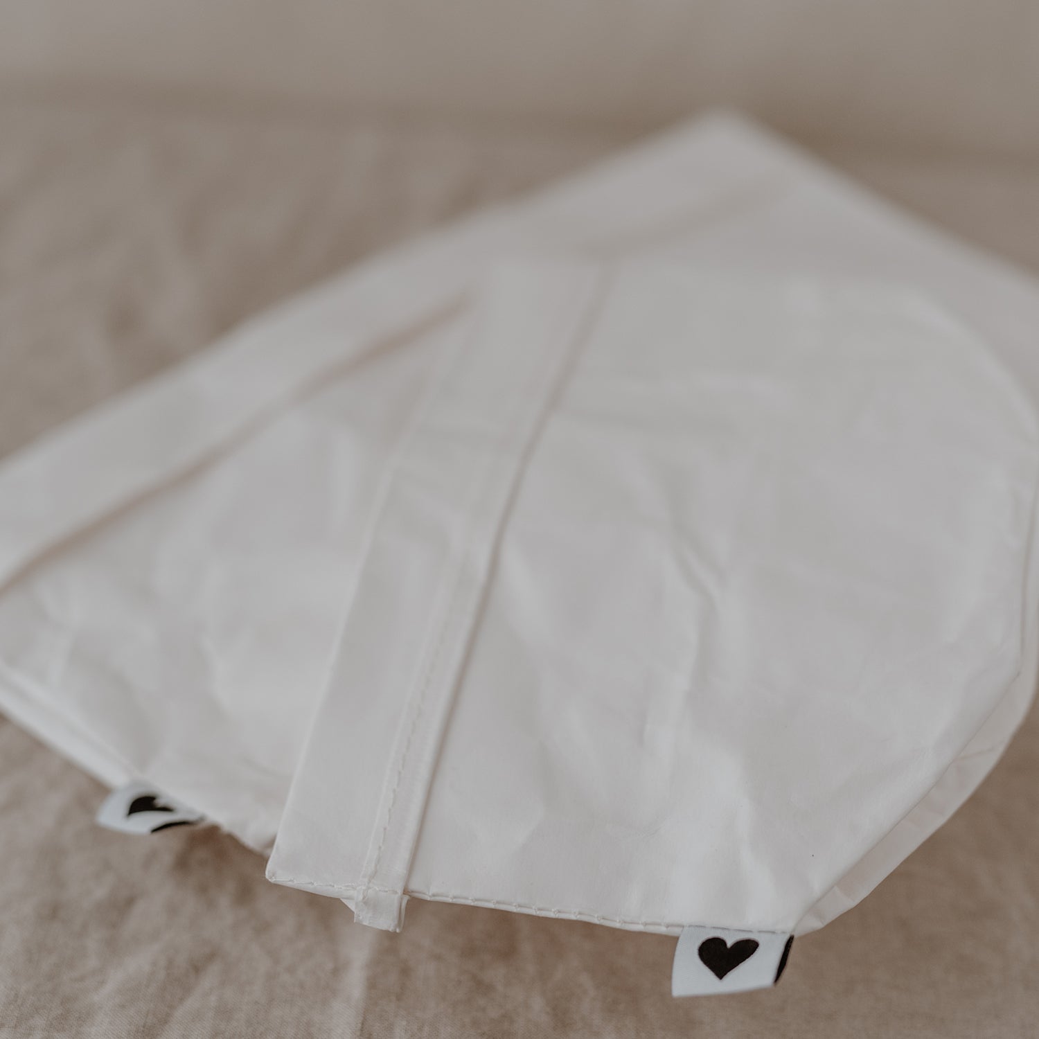 Paper bag blank set of 2 white - Eulenschnitt