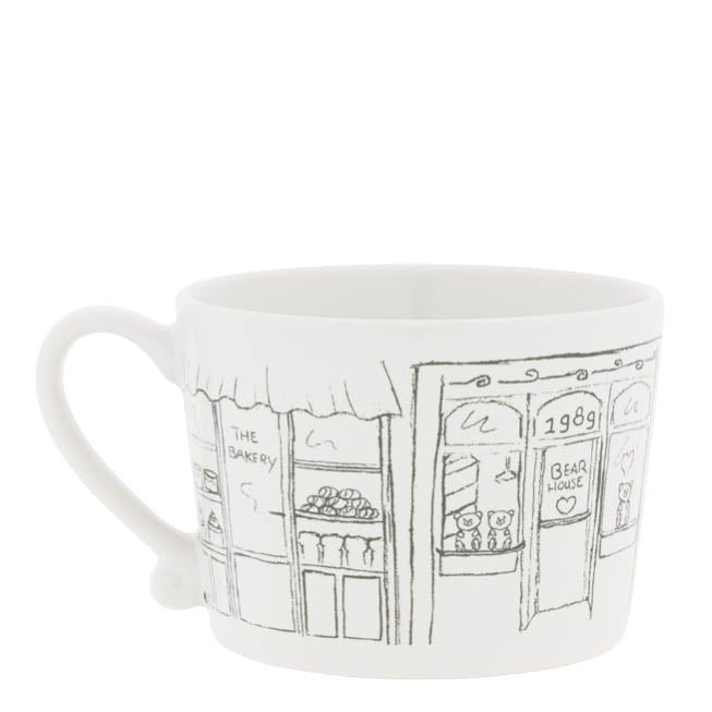 Tasse "Window Shopping" grande noire - Bastion Collections (Image 3)