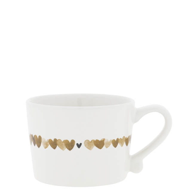 Tasse "heart allround" klein braun - Bastion Collections