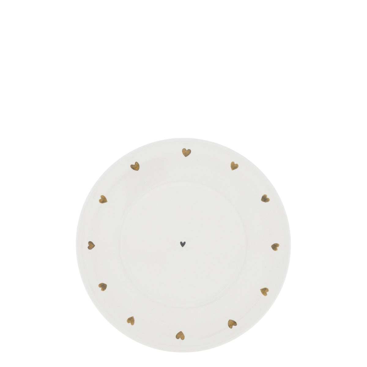 Saucers "hearts" small black - Bastion Collections