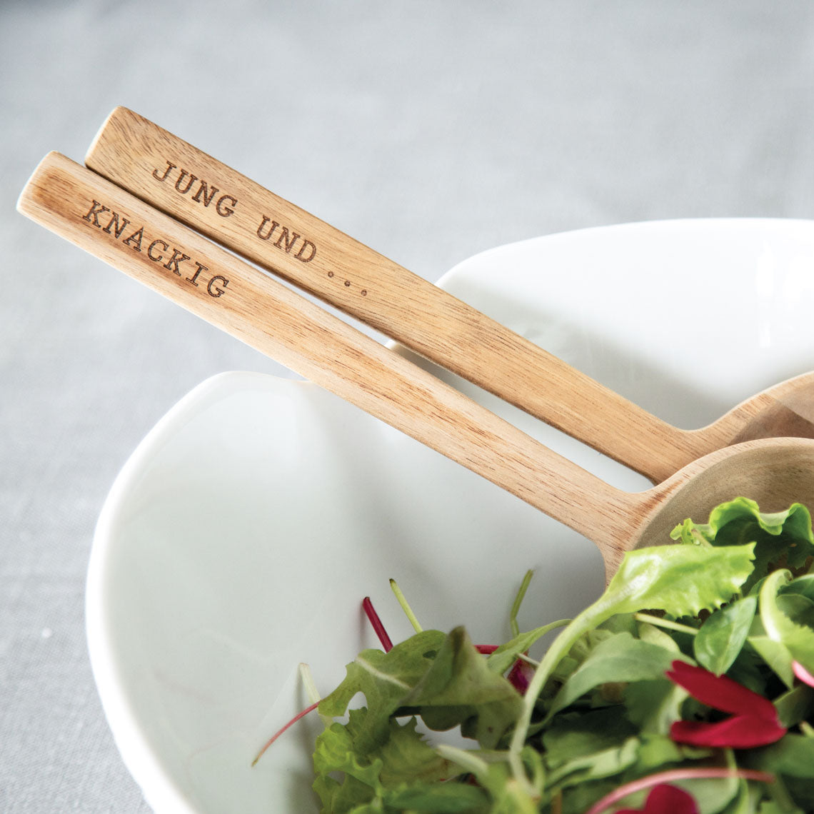 Salatbesteck "Jung und knackig" - Räder