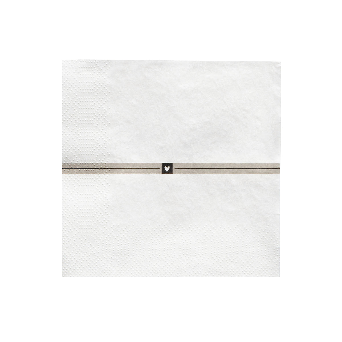 Serviette "Celebrate every moment with food" Cocktail - Bastion Collections