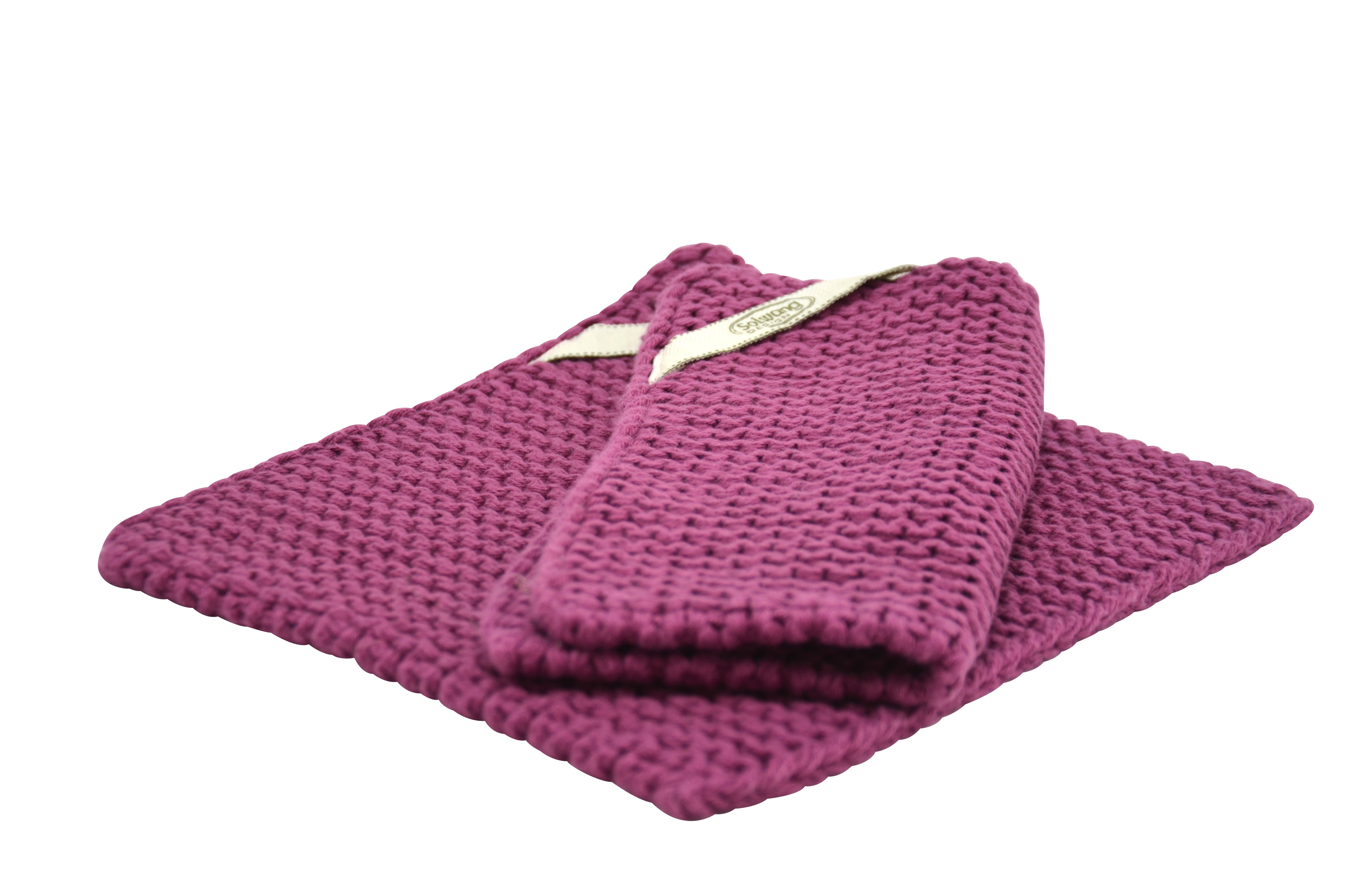 Topflappen Pflaume 2er Set - Solwang Design