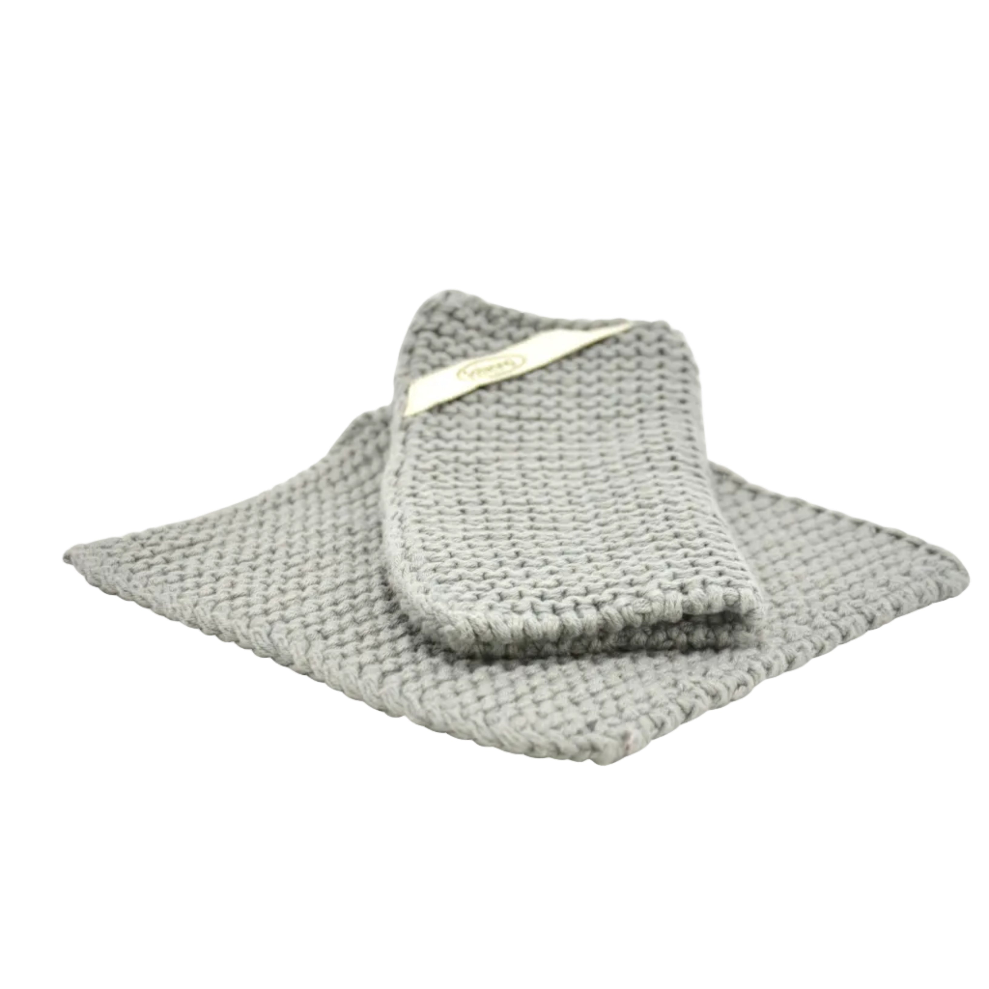 Topflappen Stahlgrau 2er Set - Solwang Design