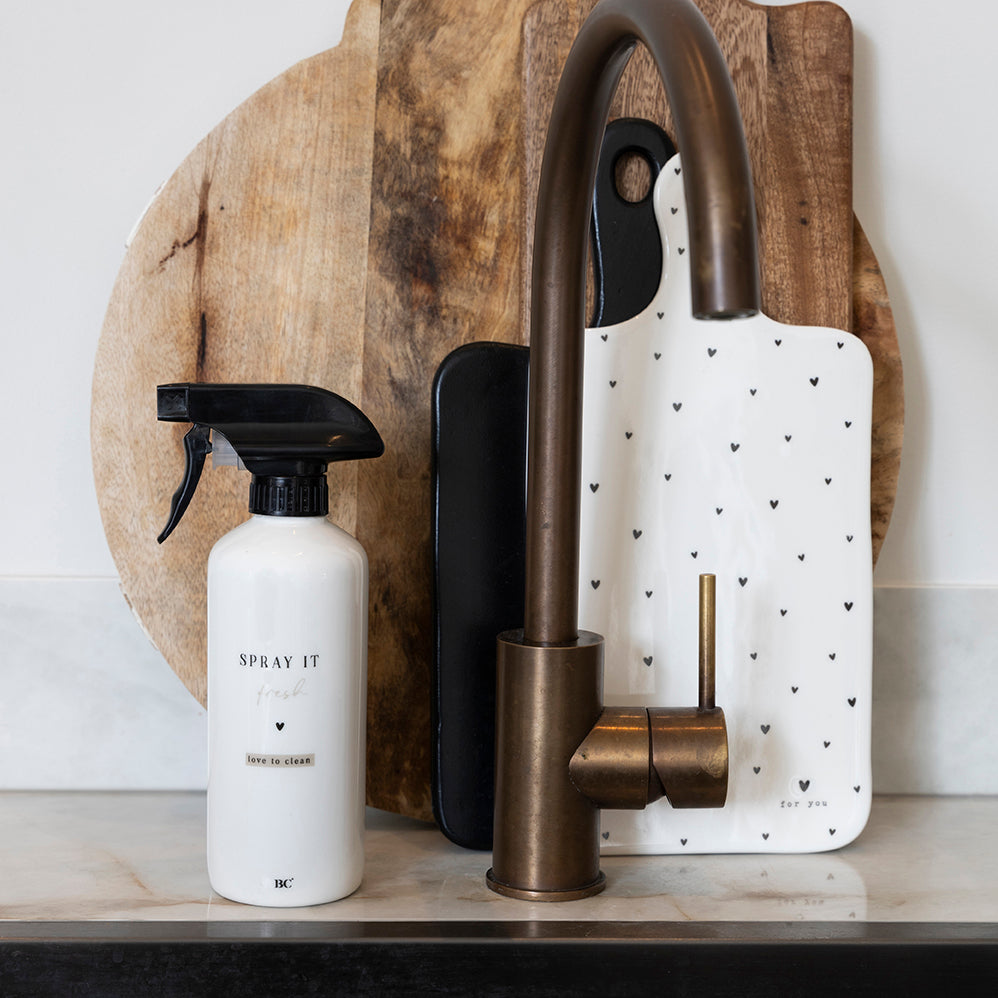 Flacone spray "Spray it fresh" nero - Bastion Collections