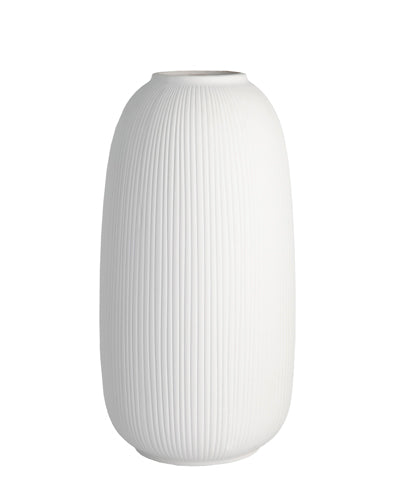 Vase "Åby" XL weiss - Storefactory