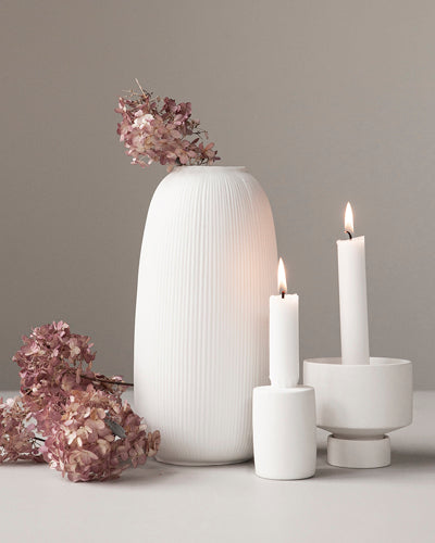 Vase "Åby" weiss - Storefactory