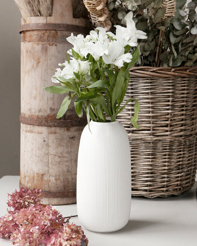 Vase "Åby" weiss - Storefactory
