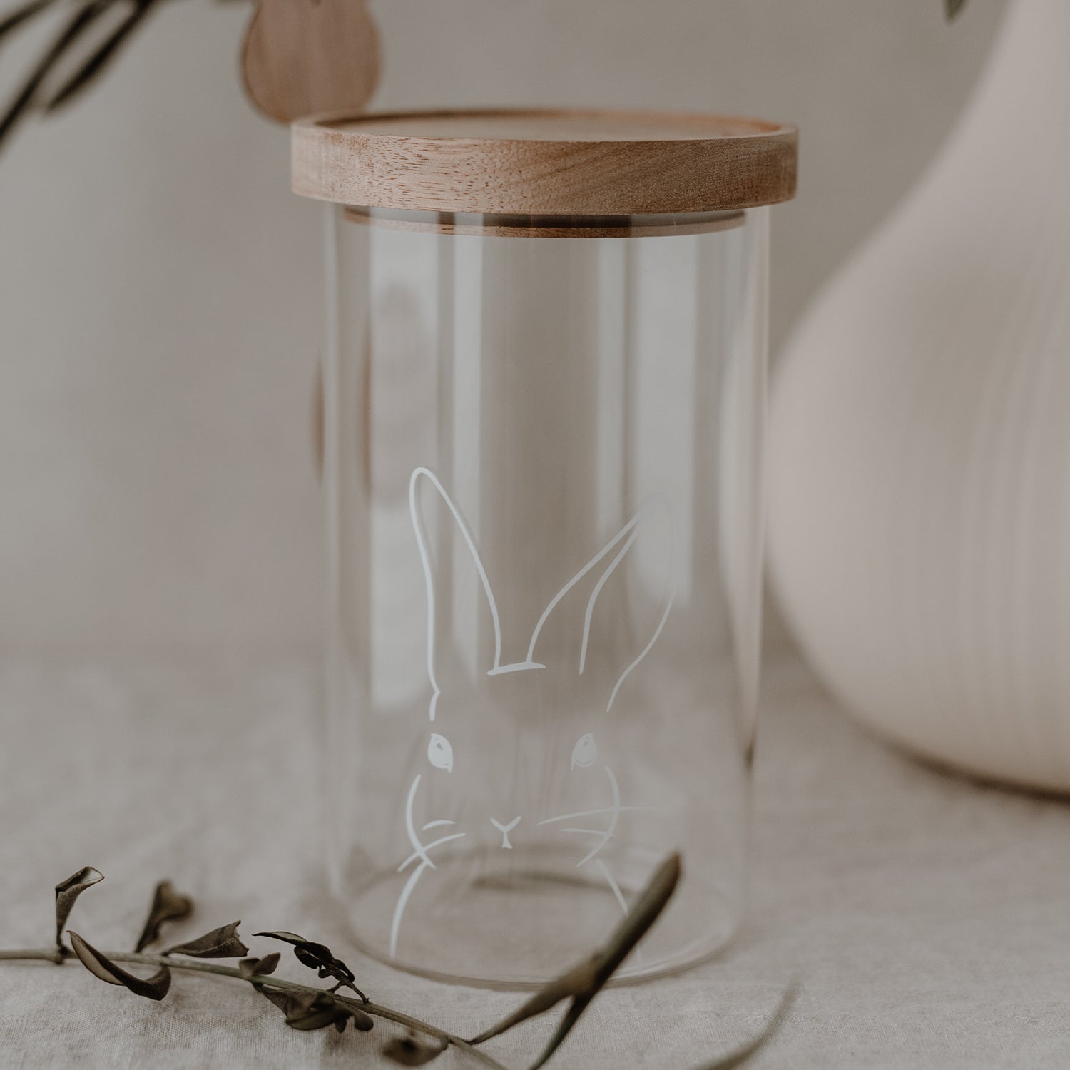Vorratsglas "Hasi" 19cm - Eulenschnitt