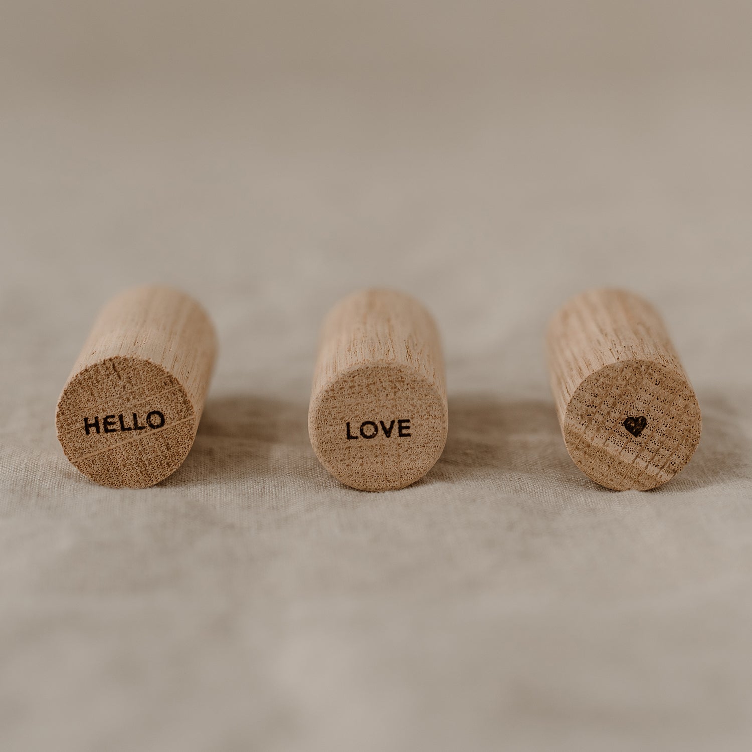 Crochet mural "Hello Love" lot de 3 - Eulenschnitt