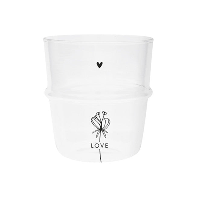 Wasserglas "Love" - Bastion Collections