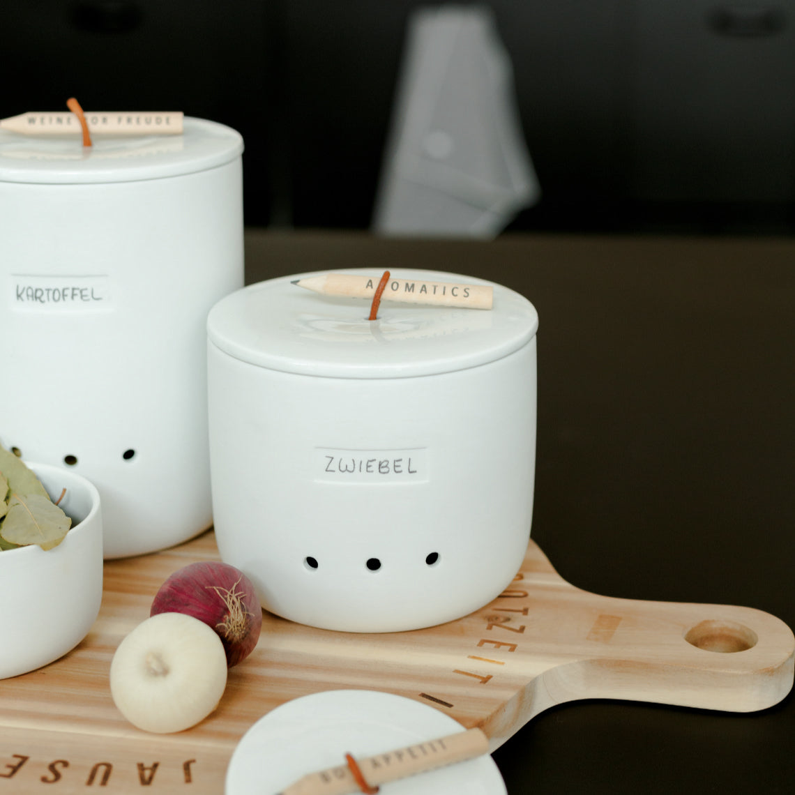 Aufbewahrungstopf "Duftnote" - Räder
