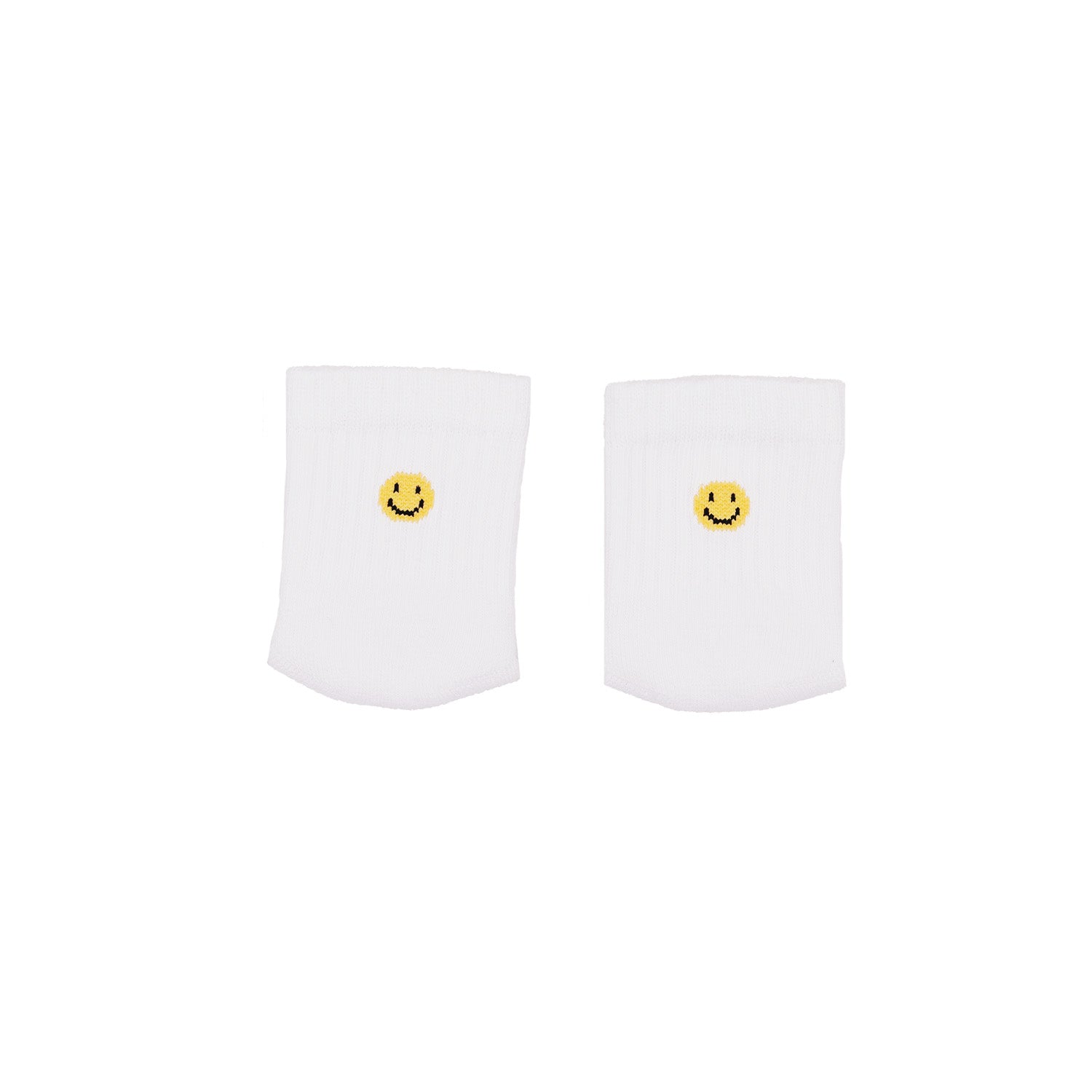 Babysocken Smiley weiss 16–18 - Eulenschnitt
