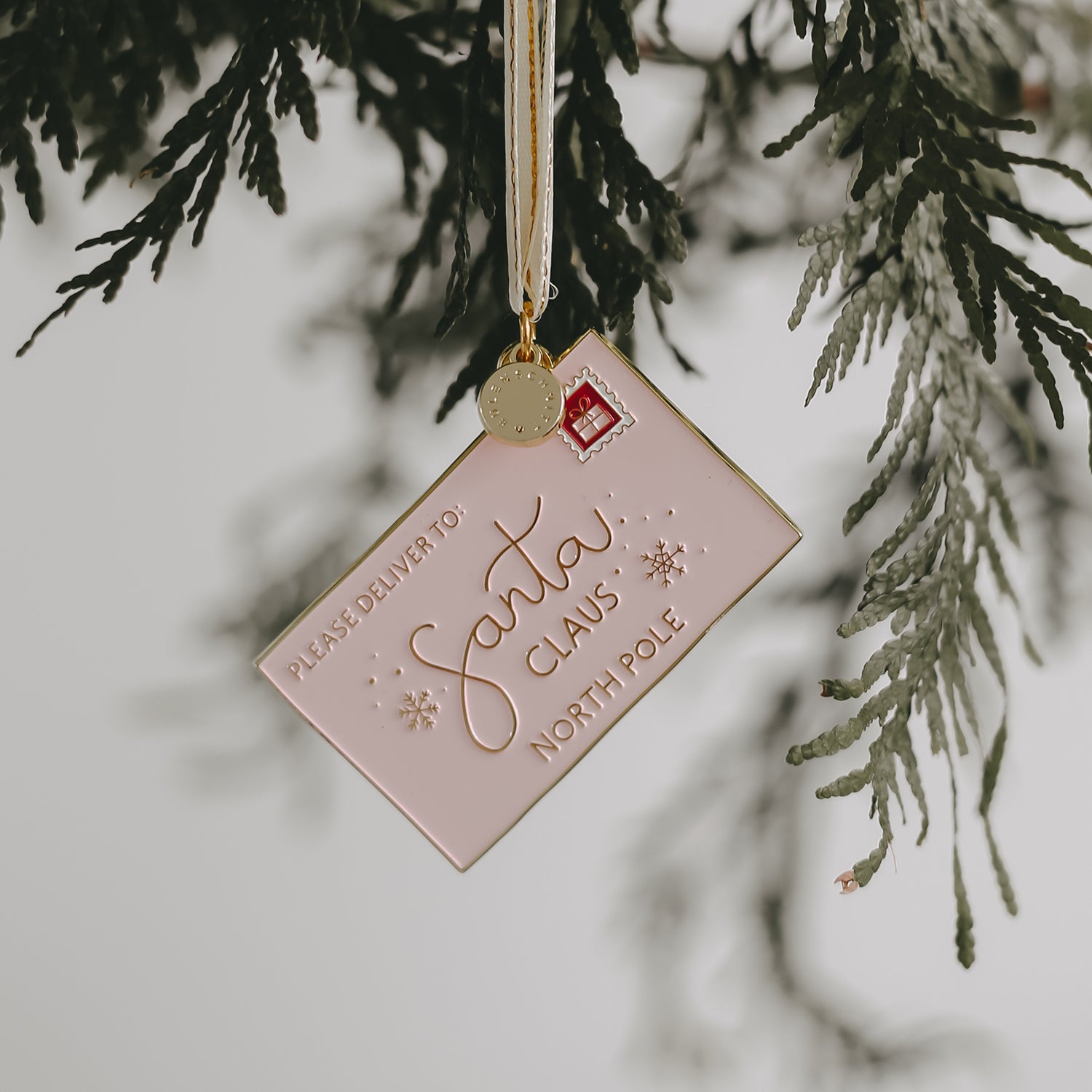 Baumschmuck Weihnachtsbrief - Eulenschnitt