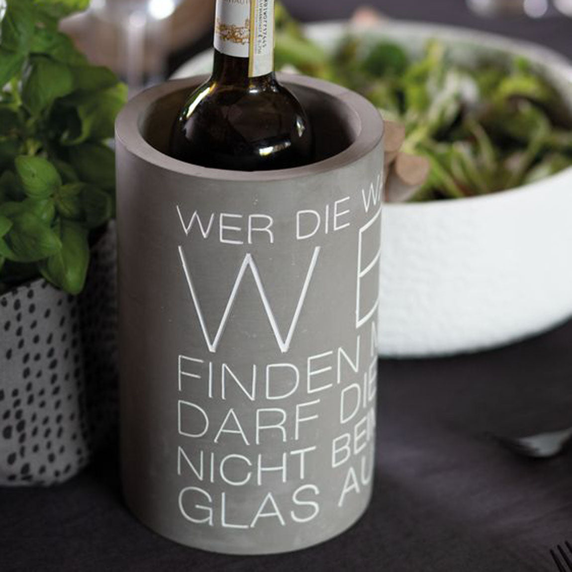 Bottle cooler "WAHRHEIT IM WEIN" - Räder