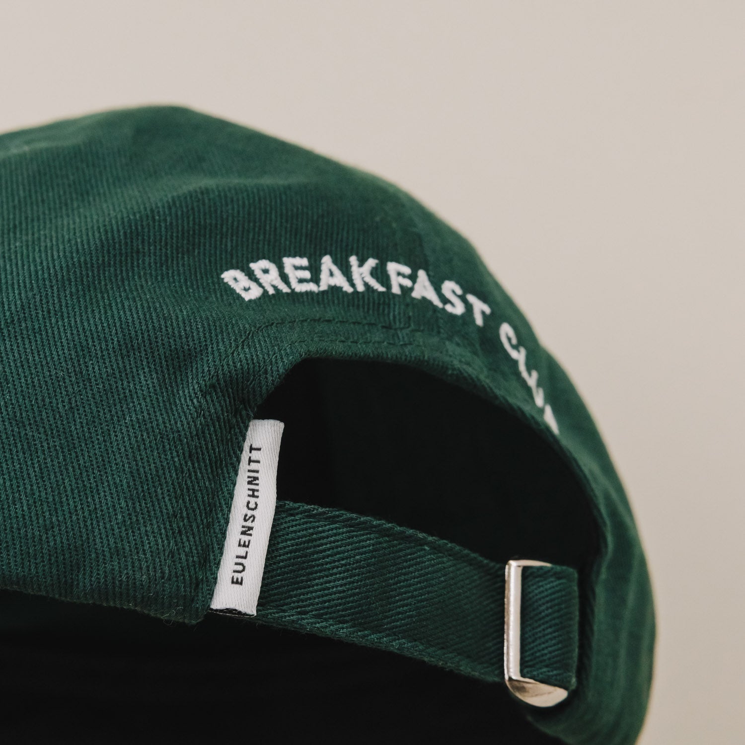 Casquette "Breakfast Club" vert foncé - Eulenschnitt