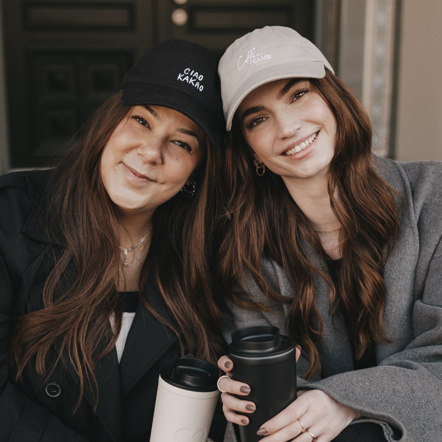 Casquette "Coffee club" taupe - Eulenschnitt