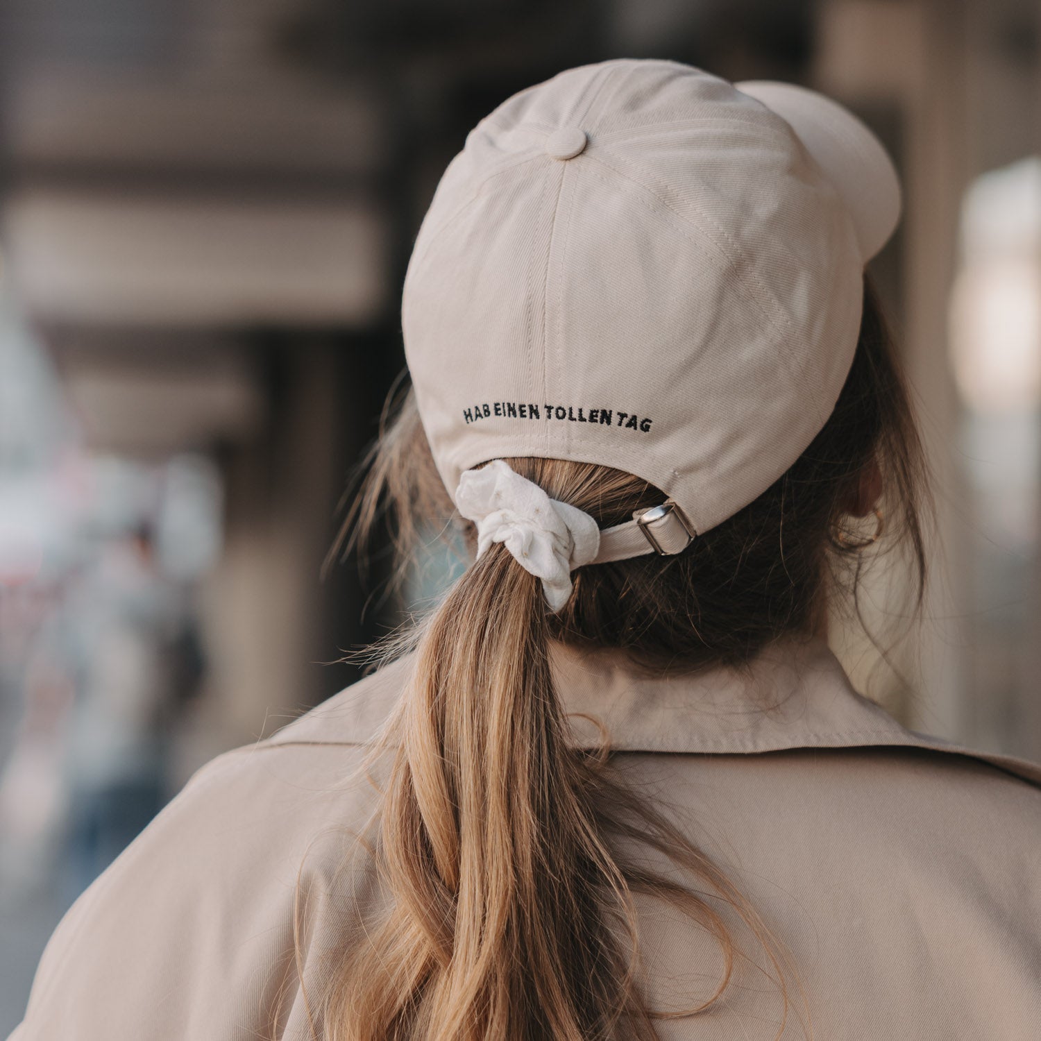 Casquette cœur beige - Eulenschnitt