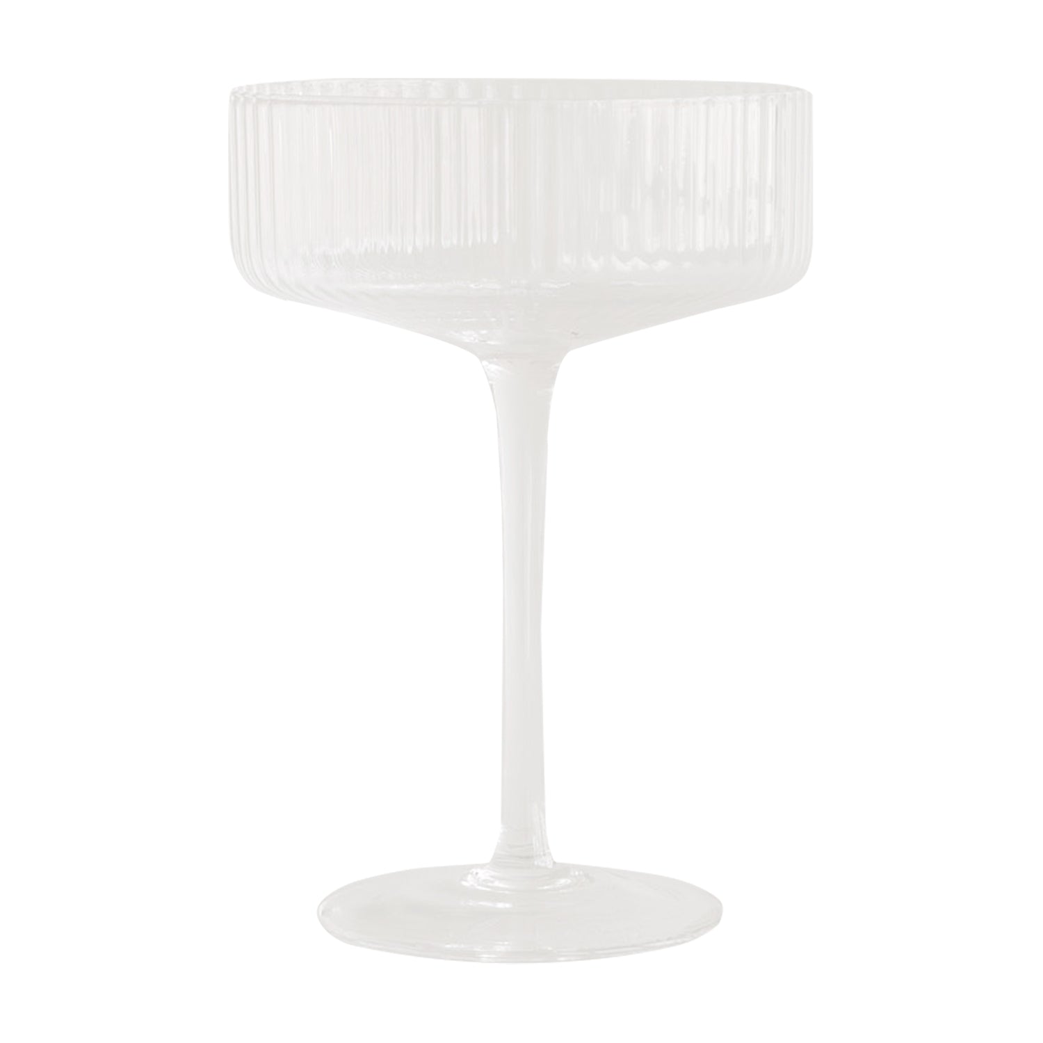 Champagnerglas "Kleine Auszeit" weiss - Eulenschnitt