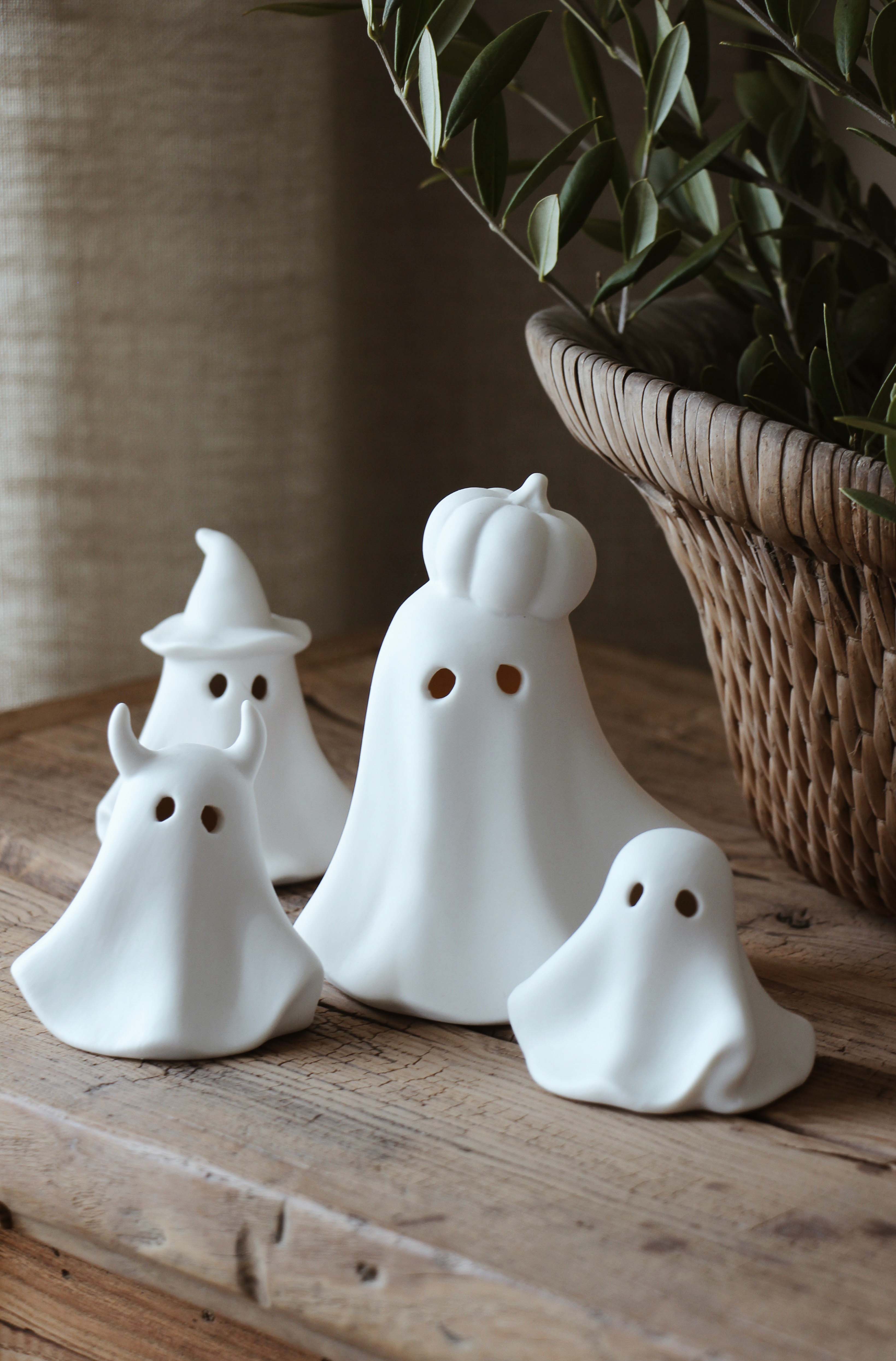 Deko Geist mit Kürbis - Majas Cottage