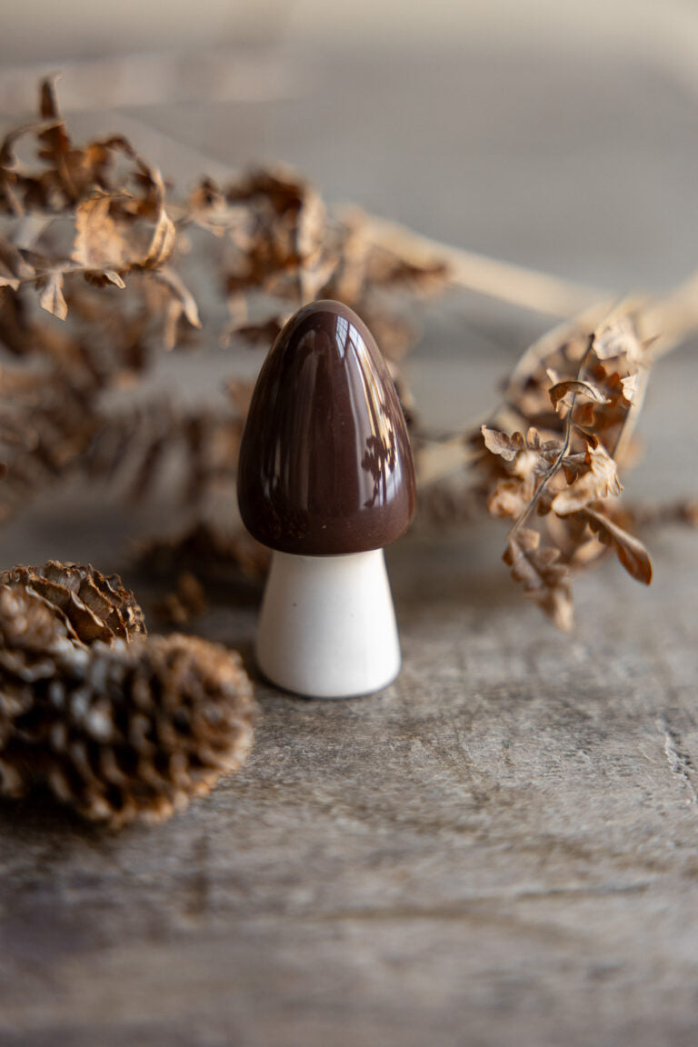 Champignon décoratif "Bohult" marron - Storefactory