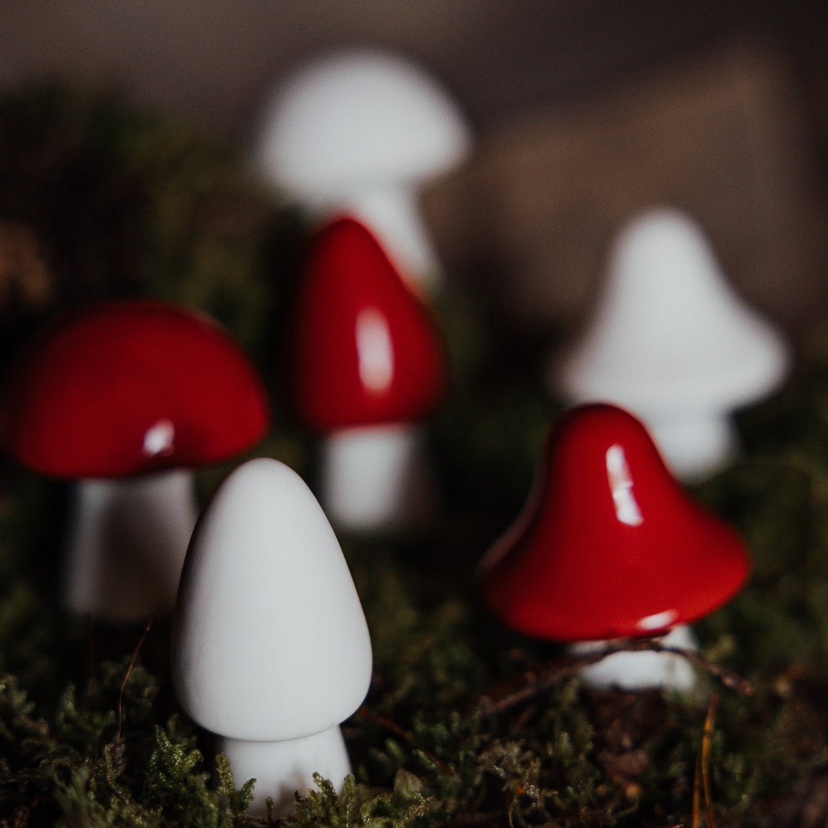 Deko Pilz "Bohult" weiss - Storefactory (Bild 3)
