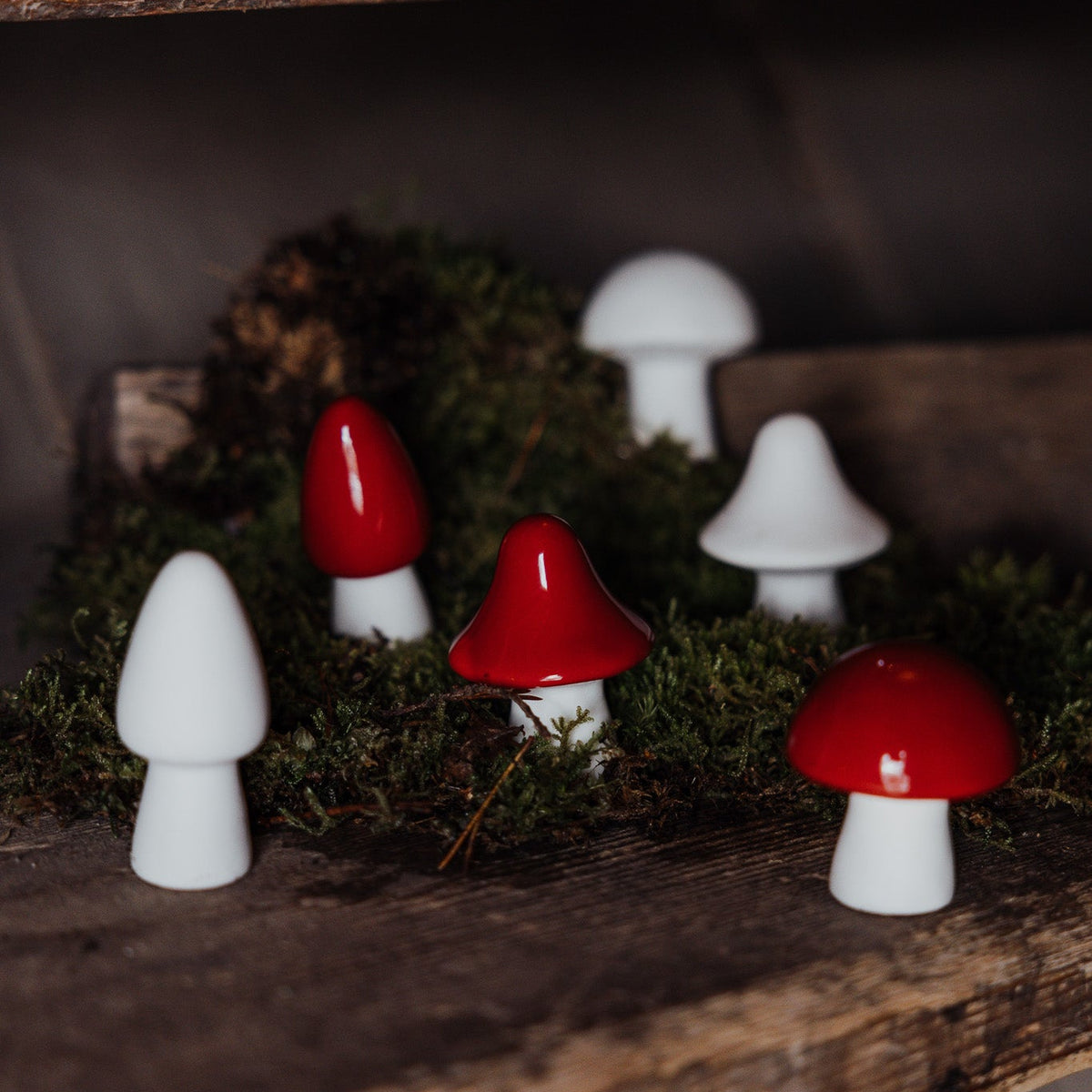 Deko Pilz "Bohult" weiss - Storefactory (Bild 4)