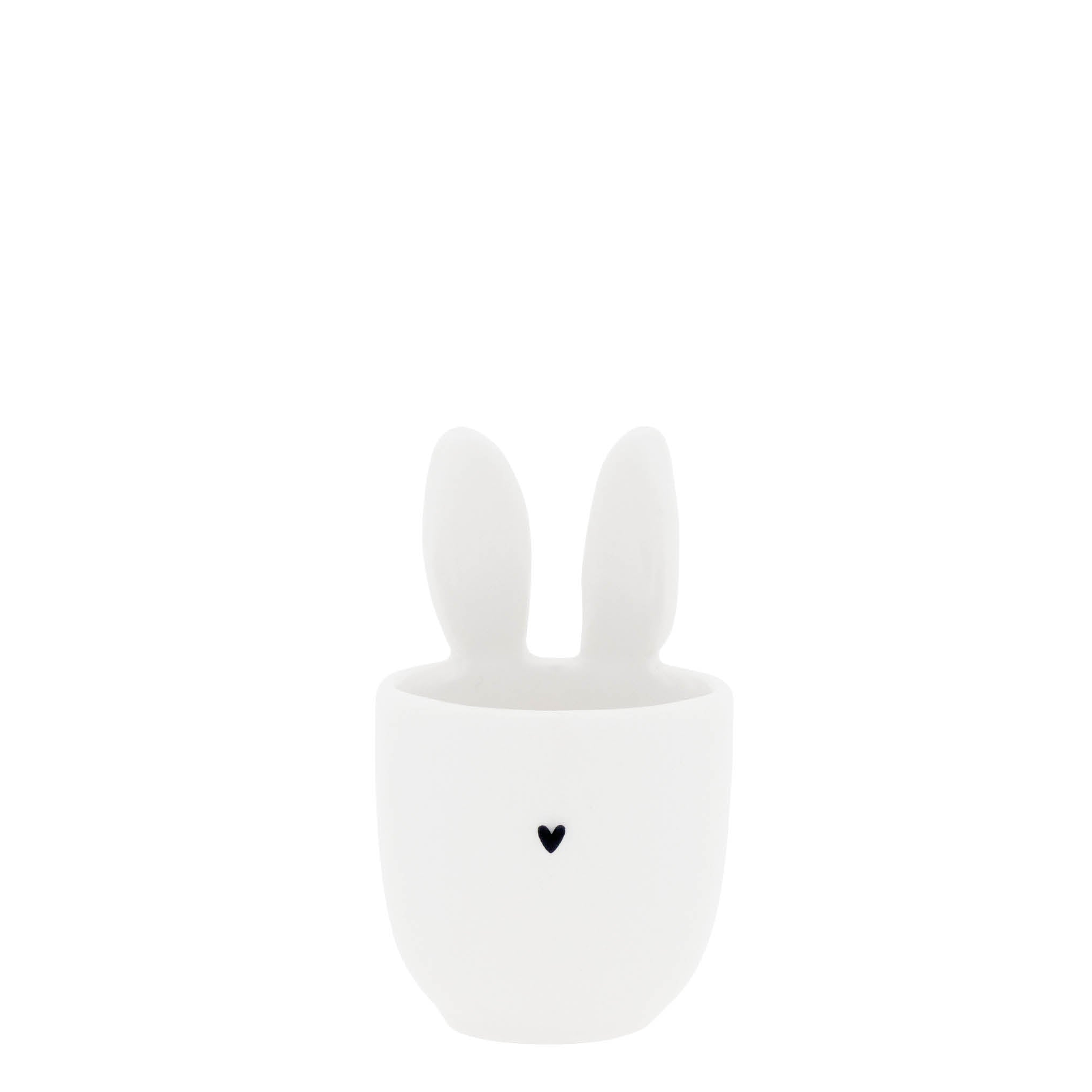 Eierbecher "bunny" schwarz - Bastion Collections