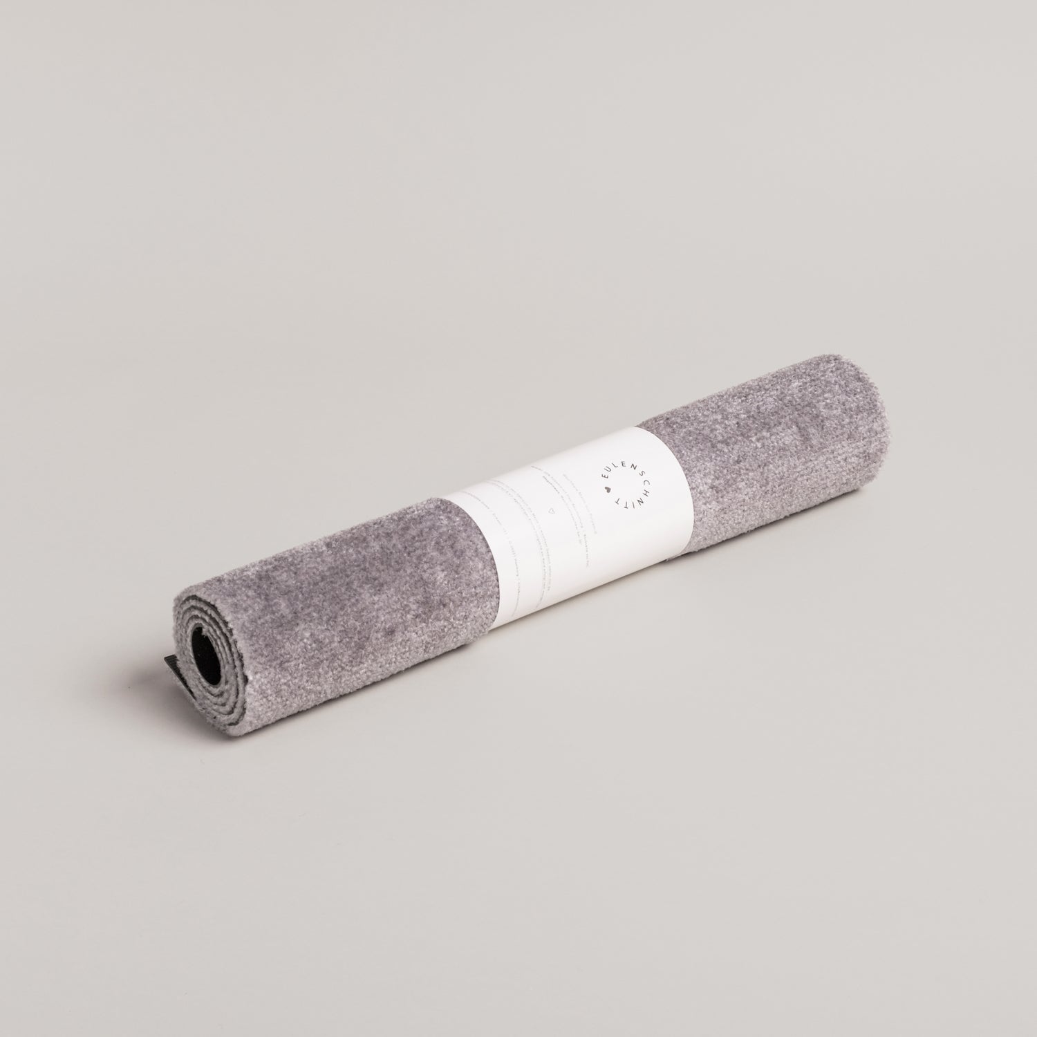 Fussmatte Herz grau 75x45cm – waschbar - Eulenschnitt