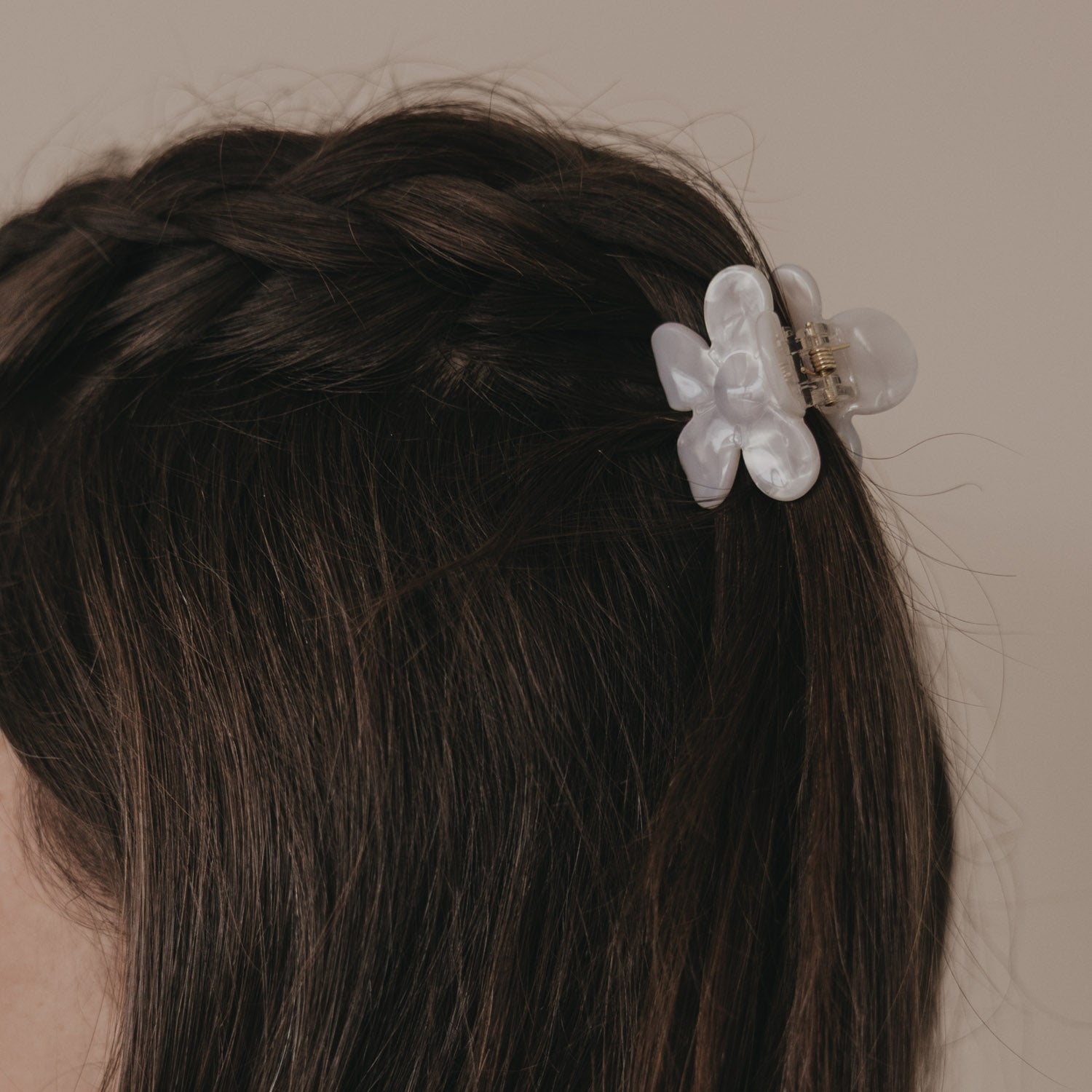 Haarspange Blume Pearl - Eulenschnitt