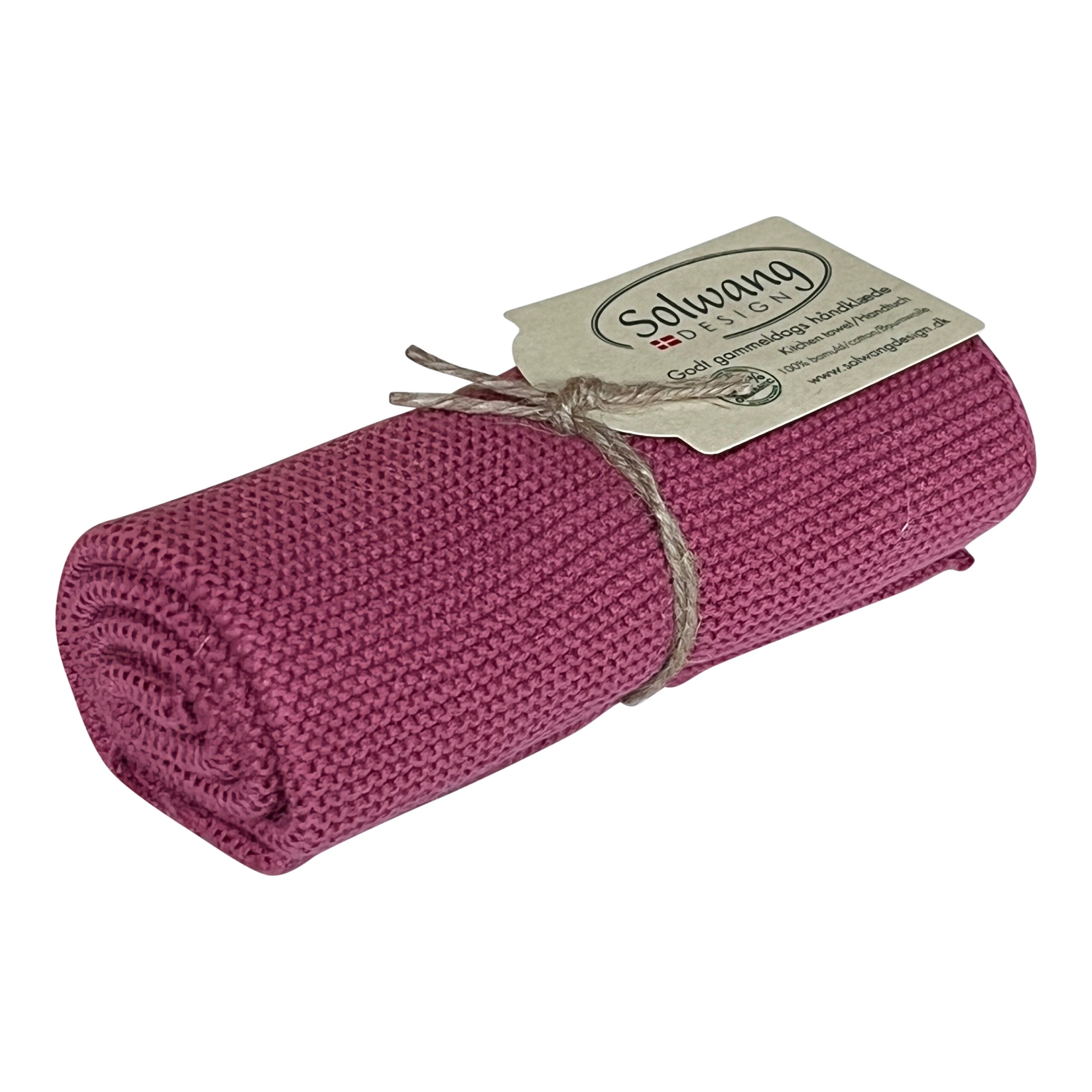 Handtuch Helles Bordeaux - Solwang Design