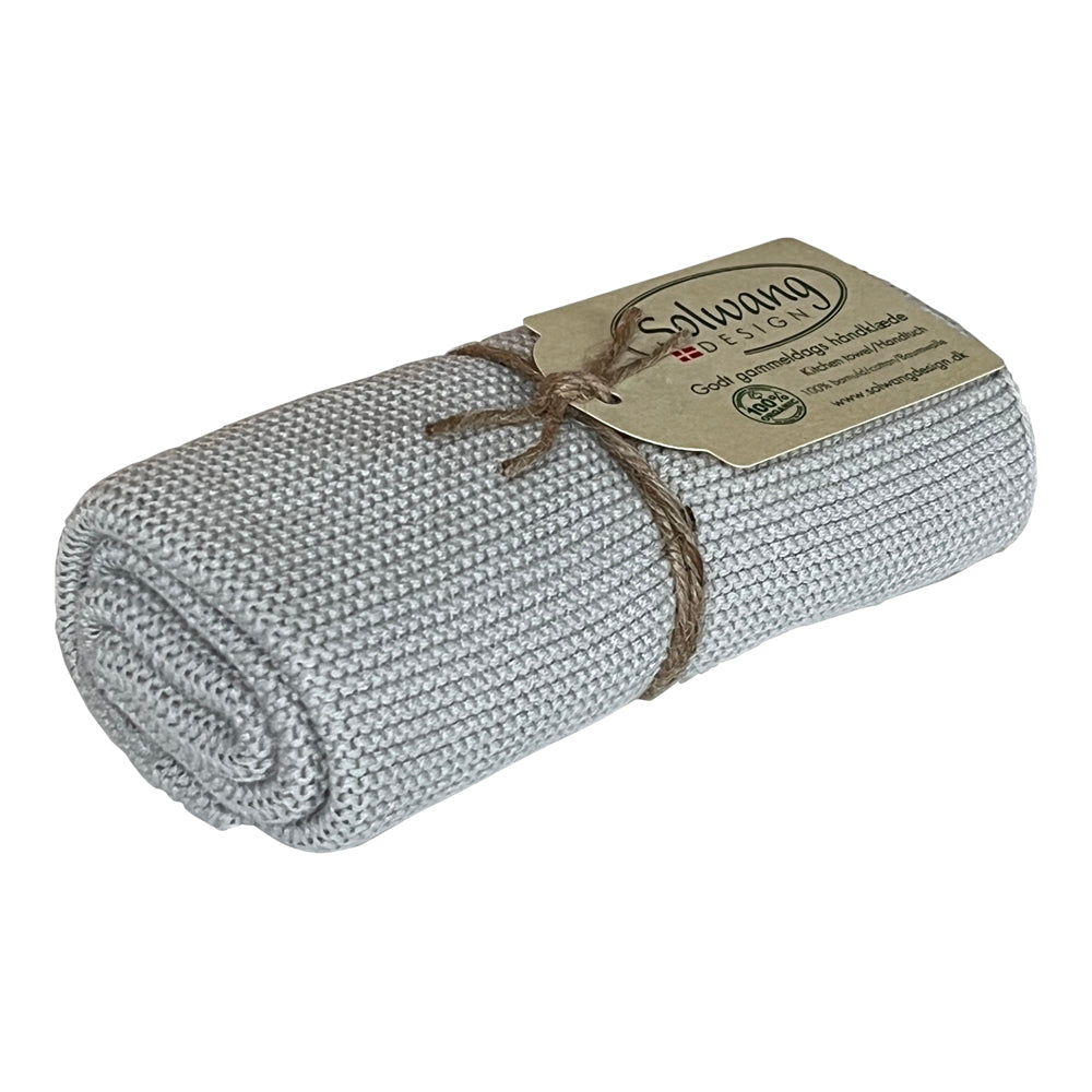 Handtuch Helles Stahlgrau - Solwang Design