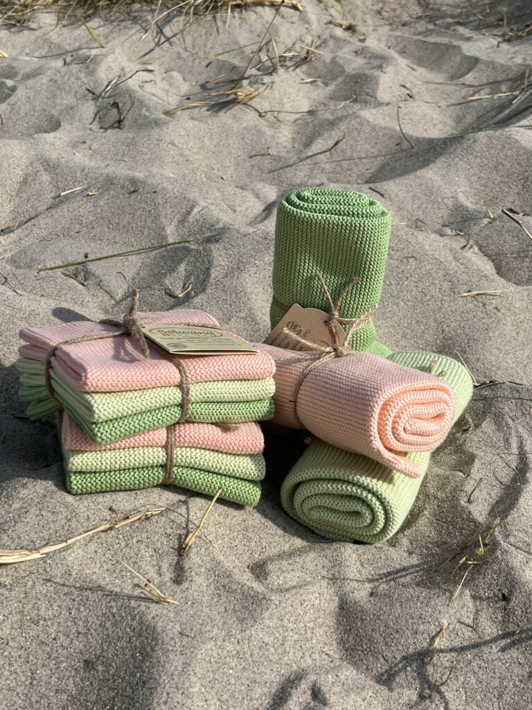 Handtuch Puder hell - Solwang Design