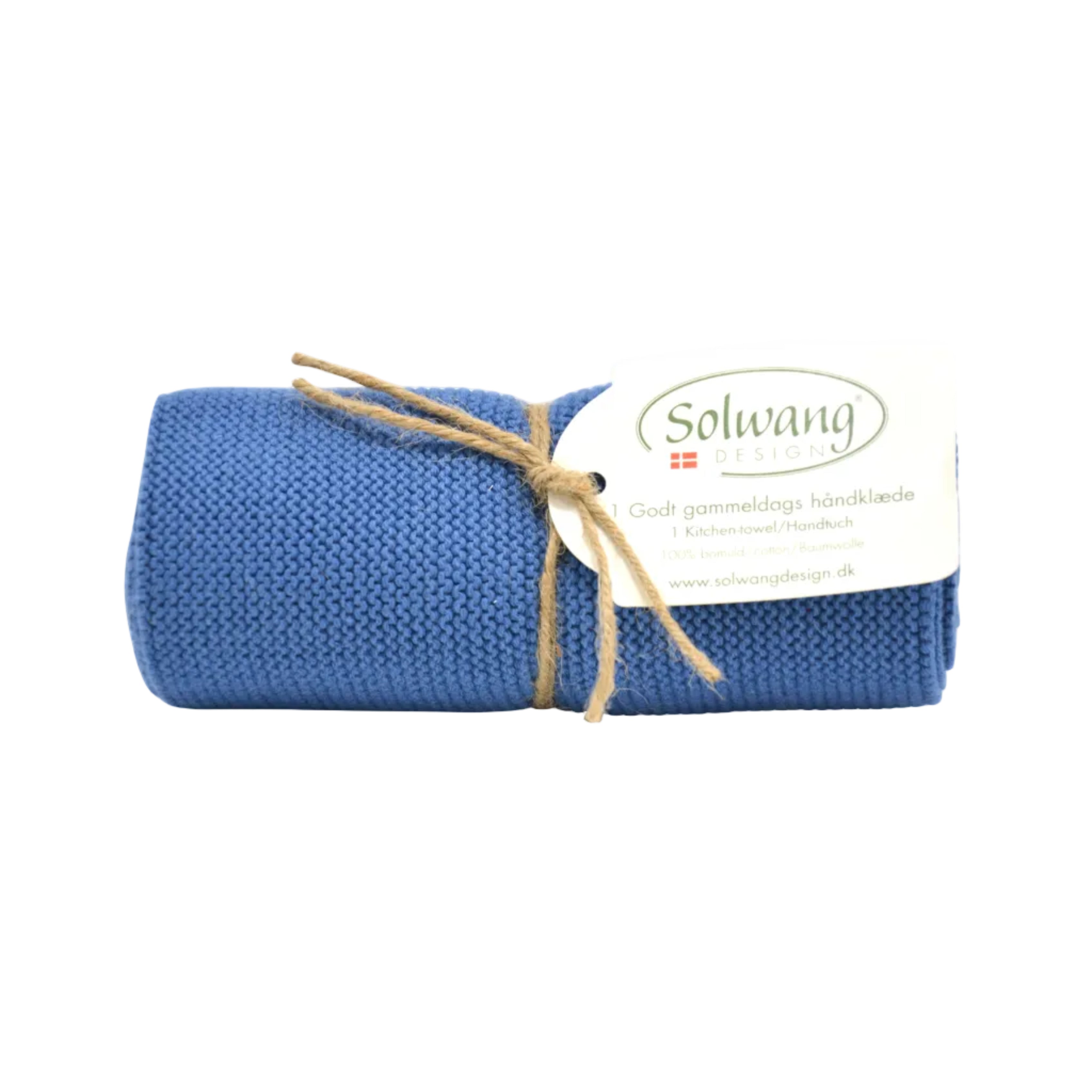 Handtuch Staubiges Blau - Solwang Design
