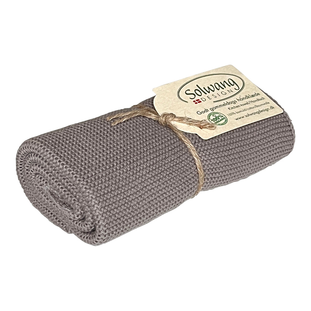 Handtuch Warmes Grau - Solwang Design