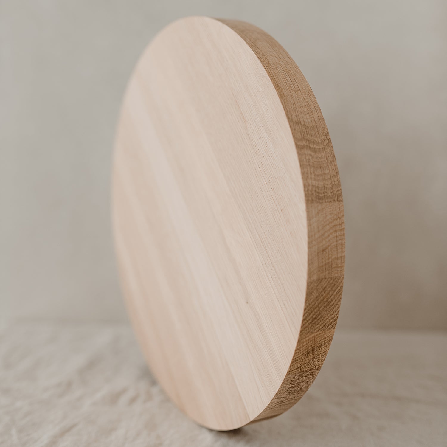 Kerzenbrett Blanko 32cm - Eulenschnitt